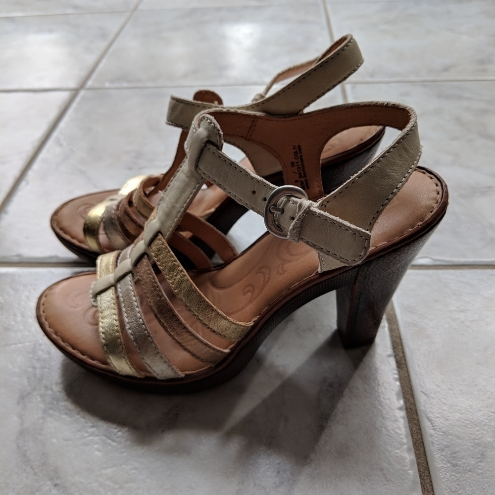 Born Cream and Metallic Heal